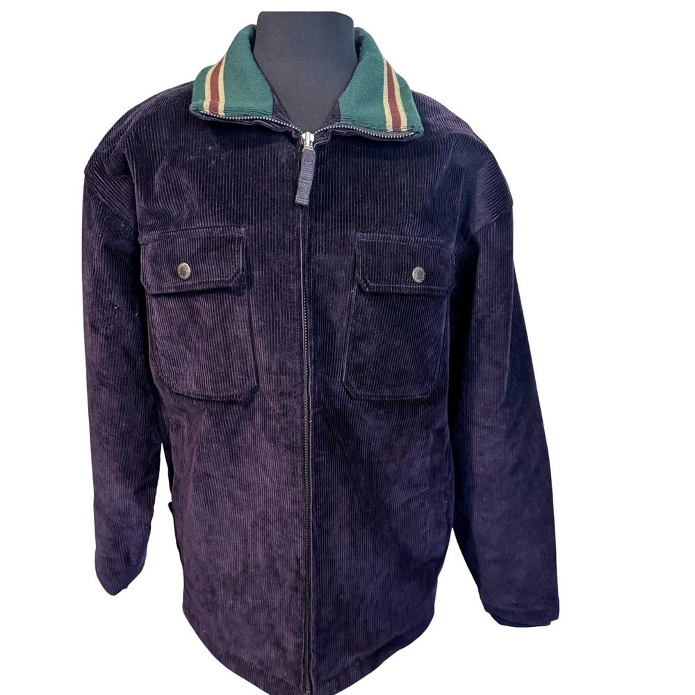 Vintage Abercrombie and Fitch Size M Corduroy Jacket Y2K Workwear Coat